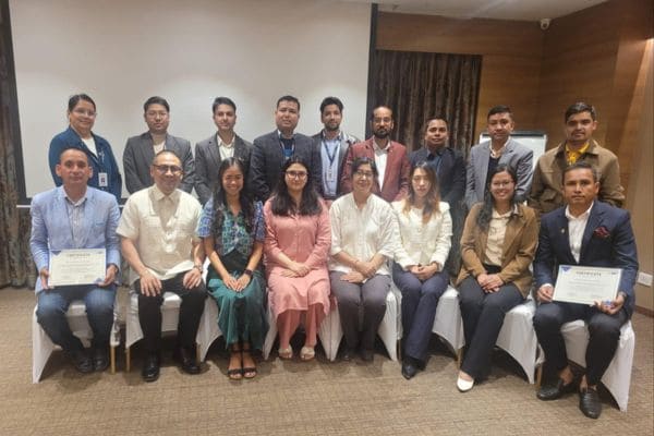 Group photo of ERAC training participants 