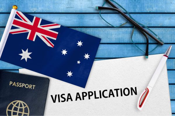 Australia visa application document